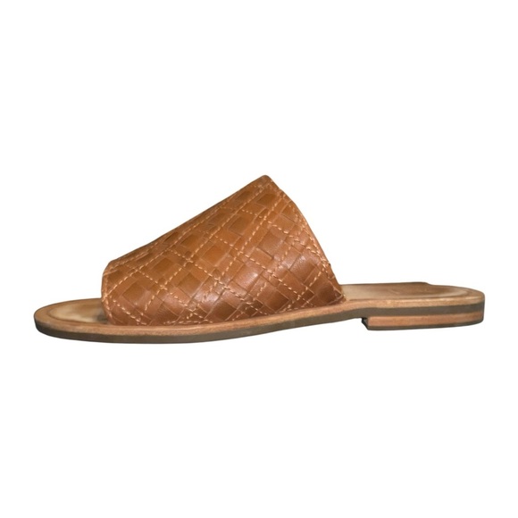 Frye Brown Woven Leather Sandals – Size 7 - Picture 5 of 7